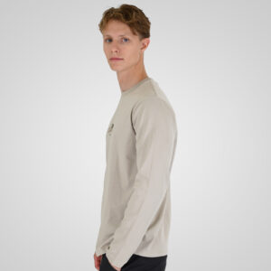 262RTS-9161 T-SHIRTS LONGSLEEVE WITH HIGH DENSITY PRINT LT ASH - Image 3