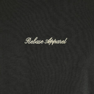 262RTS-9162 T-SHIRTS LONGSLEEVE WITH DENSE EMBROIDERY AND RIB ON CUFFS (HEAVY JERSEY) (RELAXED FIT) ANTHRACITE - Image 5