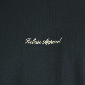 262RTS-9162 T-SHIRTS LONGSLEEVE WITH DENSE EMBROIDERY AND RIB ON CUFFS (HEAVY JERSEY) (RELAXED FIT) DK KHAKI - Image 4