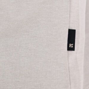 262RTS-9162 T-SHIRTS LONGSLEEVE WITH DENSE EMBROIDERY AND RIB ON CUFFS (HEAVY JERSEY) (RELAXED FIT) ICE GREY - Image 6