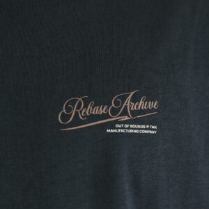 262RTS-9163 T-SHIRTS LONGSLEEVE FRONT - BACK PRINTED WITH DOUBLE PRESSED PRINT AND RIB ON CUFFS (HEAVY JERSEY) (RELAXED FIT) ANTHRACITE - Image 5