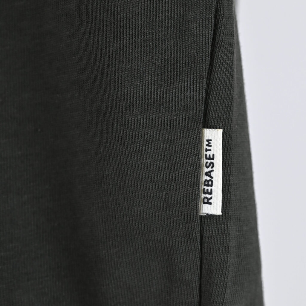 262RTS-9163 T-SHIRTS LONGSLEEVE FRONT - BACK PRINTED WITH DOUBLE PRESSED PRINT AND RIB ON CUFFS (HEAVY JERSEY) (RELAXED FIT) DK KHAKI