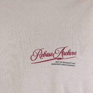 262RTS-9163 T-SHIRTS LONGSLEEVE FRONT - BACK PRINTED WITH DOUBLE PRESSED PRINT AND RIB ON CUFFS (HEAVY JERSEY) (RELAXED FIT) ICE GREY - Image 5