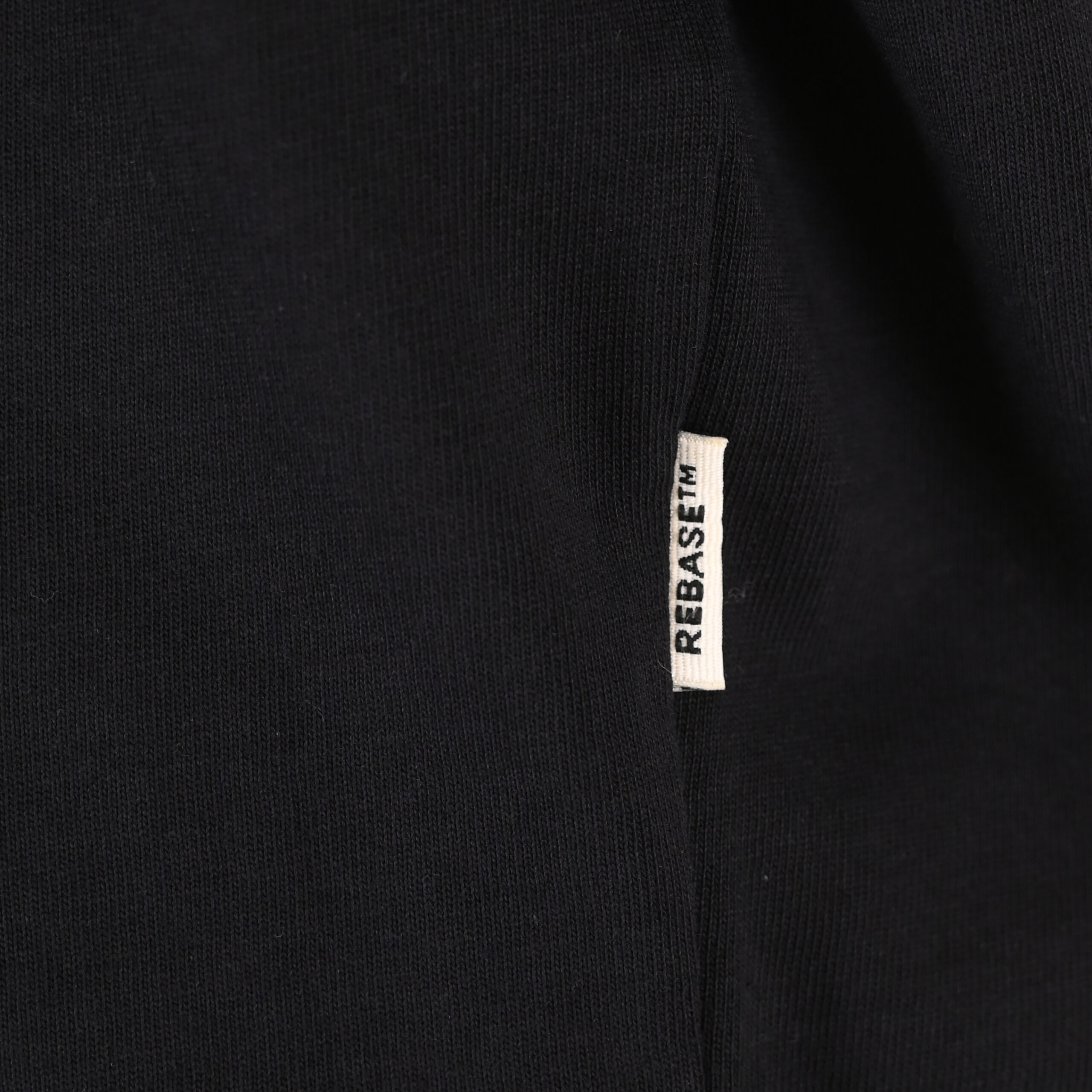 262RTS-9164 T-SHIRTS WITH PUFF PRINT (HEAVY JERSEY) (RELAXED FIT) BLACK - Image 6
