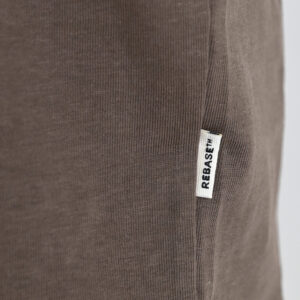 262RTS-9164 T-SHIRTS WITH PUFF PRINT (HEAVY JERSEY) (RELAXED FIT) TAUPE - Image 6
