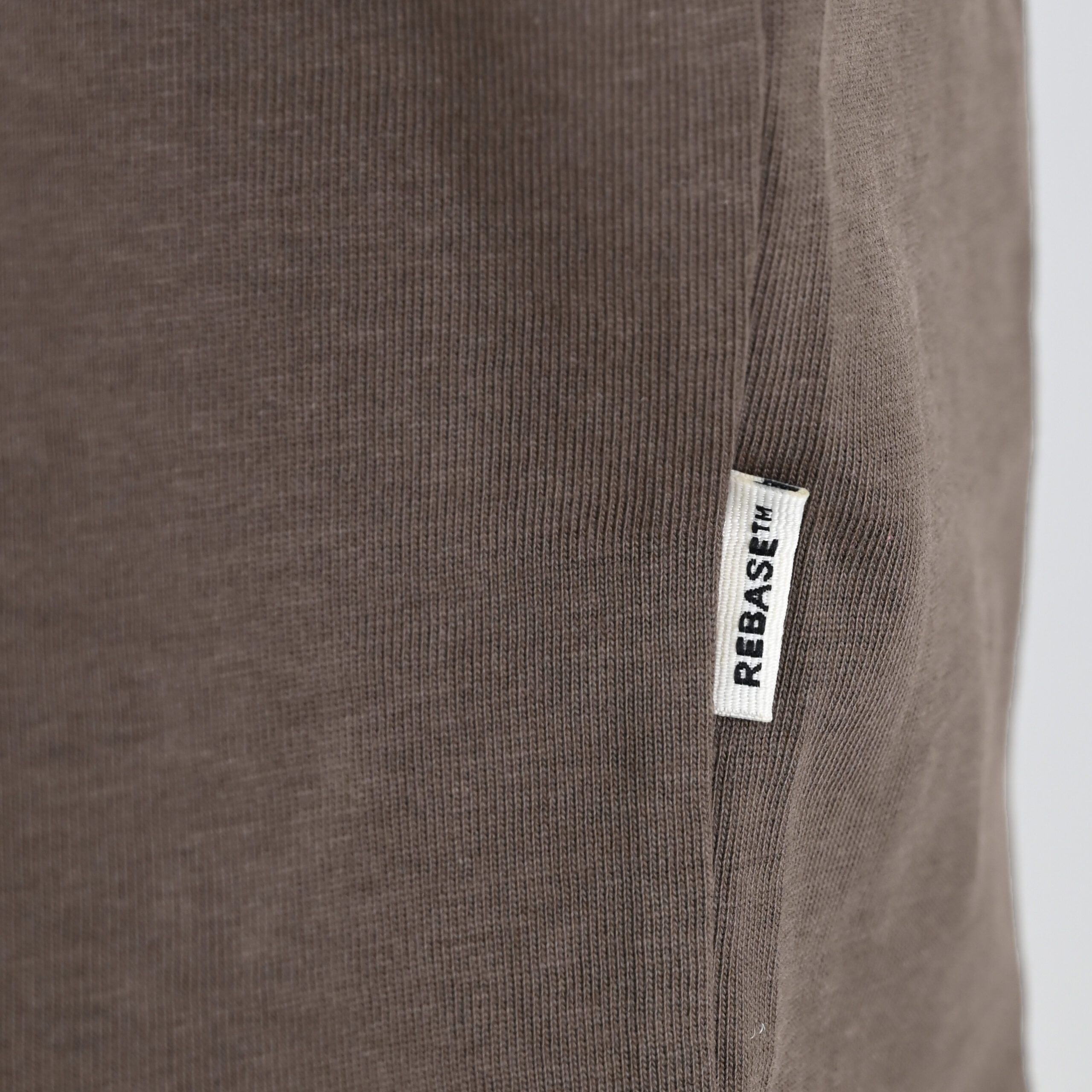 262RTS-9164 T-SHIRTS WITH PUFF PRINT (HEAVY JERSEY) (RELAXED FIT) TAUPE - Image 6