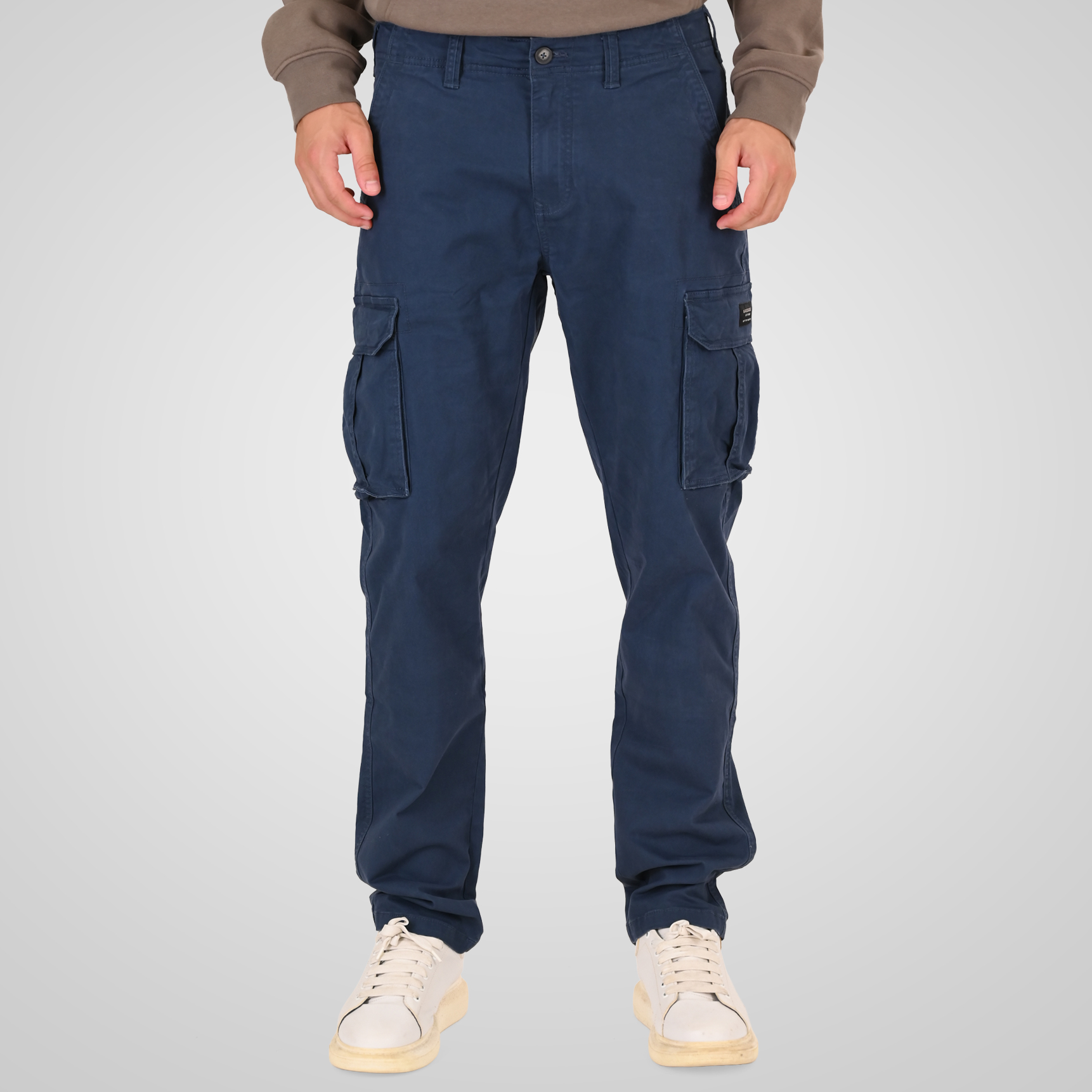 262RCCP-4122 CARGO PANTS BLUE GREY - Image 1