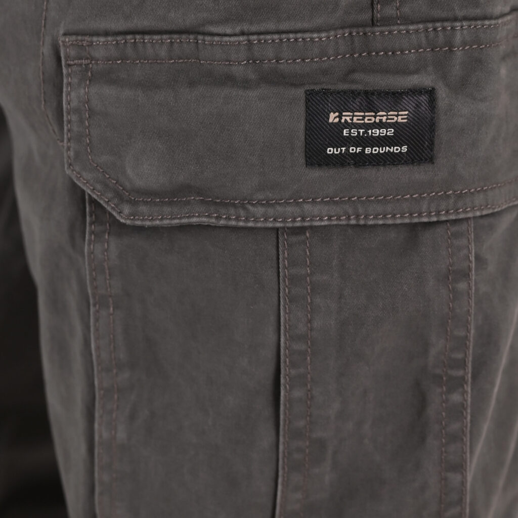 262RCCP-4122 CARGO PANTS SMOKE GREY