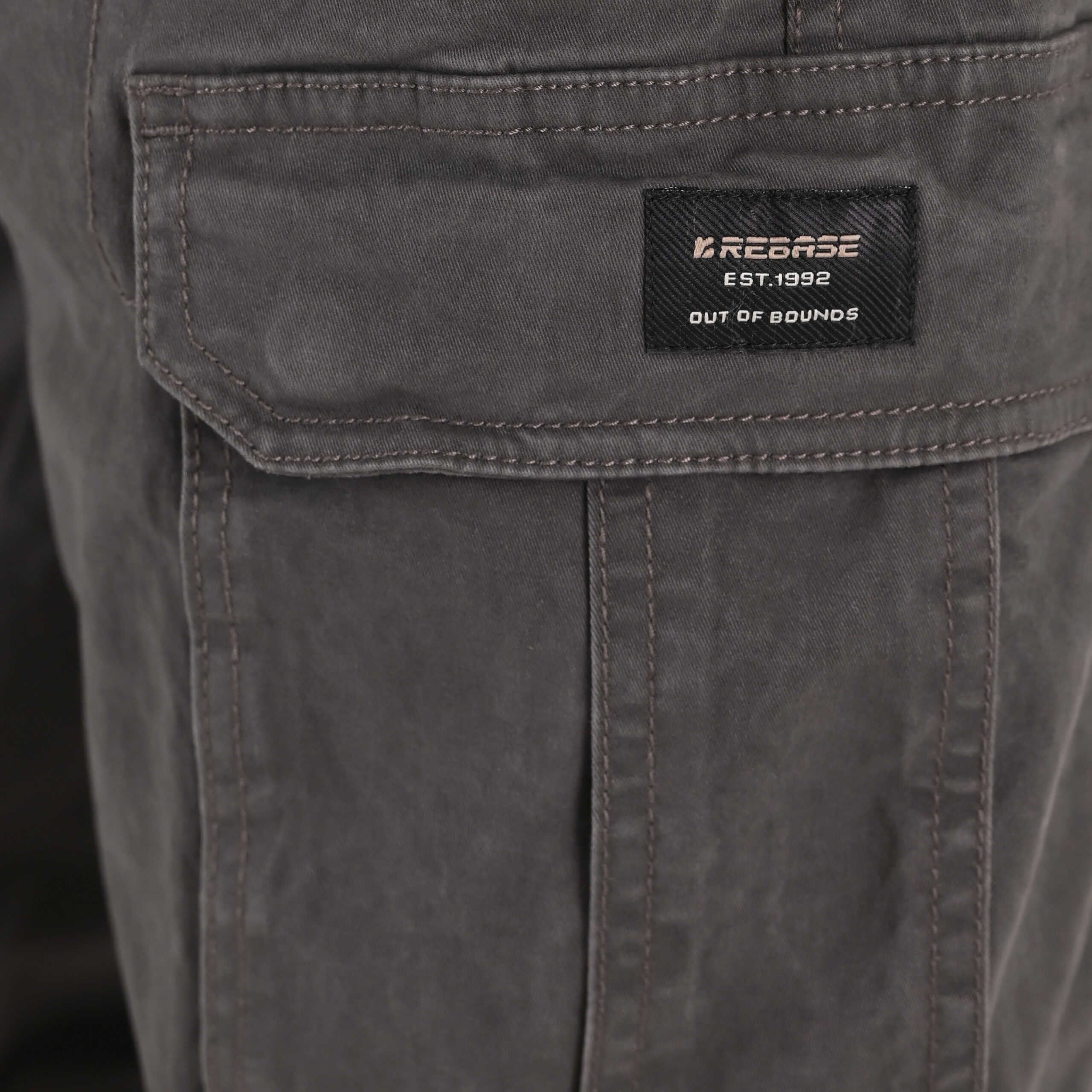 262RCCP-4122 CARGO PANTS SMOKE GREY - Image 5