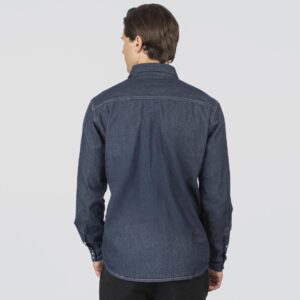 RDS-5111 NOS SHIRTS WITH SNAP BUTTONS DENIM DARK BLUE DENIM - Image 4